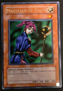 Magician of Faith Rare DB1-EN163 Dark Beginning 1 Unlimited English MP or Better - Image 1