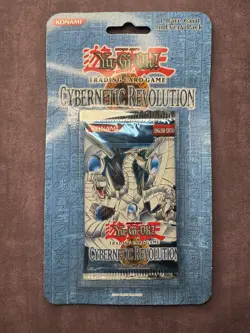 Yugioh 1ST Edition Cybernetic Revolution Blister Pack (2005) Factory Sealed - Image 1