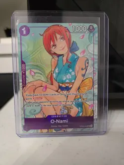 One Piece TCG O-Nami Promo SEALED OP05-062 Illustration Box Vol.1 Peach Momoko - Image 1