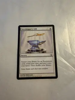 Steelshaper's Gift CMM Magic: The Gathering Card - Image 1