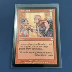 MTG Magic the Gathering Browbeat (82/143) Judgment LP - Image 1