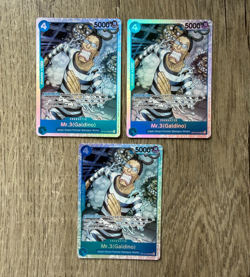3x One Piece TCG Mr.3 (Galdino) Rare OP16-056 SR - The Time of Battle OP16 NM/M - Image 1