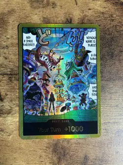 DON!! Card (Egghead) (Gold) DON!! The Azure Sea's Seven NM Foil - Image 1