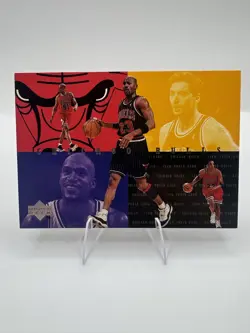 1997-98 Upper Deck Collector's Choice Chicago Bulls - Michael Jordan, Dennis... - Image 1