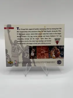 1997-98 Upper Deck Collector's Choice Chicago Bulls - Michael Jordan, Dennis... - Image 2