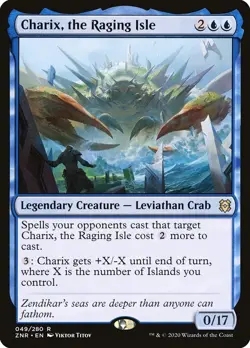 MTG - Charix, the Raging Isle - Zendikar Rising - X1 - (NM) - - Image 1