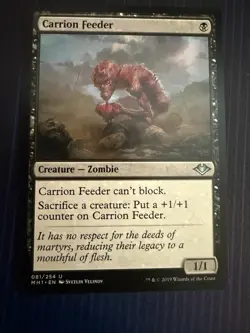 MTG Magic Carrion Feeder Modern Horizons NM - Image 1