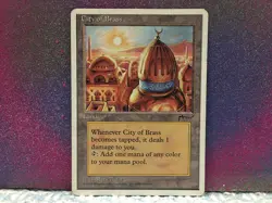 MTG - City of Brass - Chronicles MP Magic The Gathering - Image 1