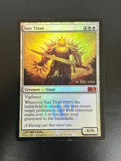 Sun Titan Core Set 2011 (M11) Foil - Image 1