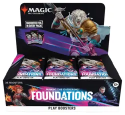 MTG: Foundations Play Booster Box - x36 Packs Factory Sealed - Image 1