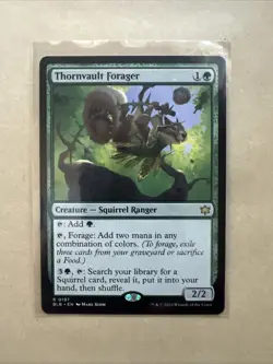 MTG Thornvault Forager BLB 0197 R NM Regular - Image 2