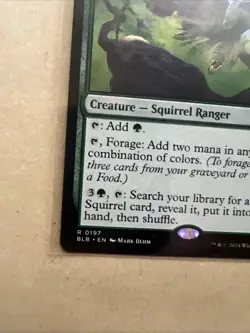 MTG Thornvault Forager BLB 0197 R NM Regular - Image 3