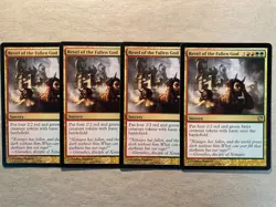 MTG 4x Revel of the Fallen God Journey into Nyx Modern Magic the Gathering x4 NM - Image 1