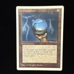 Magic the Gathering MTG Icy Manipulator Unlimited Edition LP #75 - Image 1