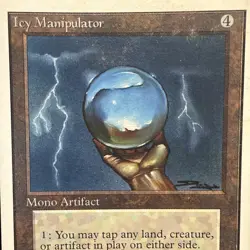 Magic the Gathering MTG Icy Manipulator Unlimited Edition LP #75 - Image 2