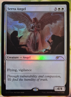 mtg magic Serra Angel john avon FOIL ENGLISH ange de serra secret lair - Image 1