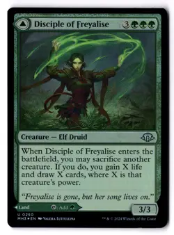 Disciple OF Freyalise NM* FOIL Modern Horizons 3 ENGLISH 0250 mtg -UnltdCards - Image 1