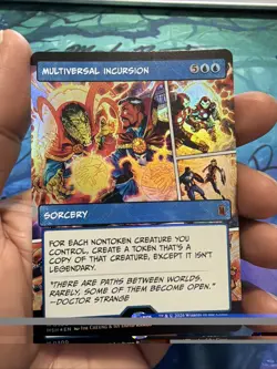 Multiversal Incursion (Borderless) Marvel Super Heroes Foil - Image 1