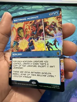 Multiversal Incursion (Borderless) Marvel Super Heroes Foil - Image 3