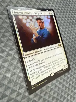 MTG Doctor Strange, Surgeon #0591 Foil Rare Commander: Marvel Super Heroes (MSC) - Image 3