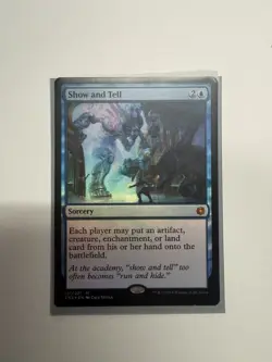 Show and Tell #121 (LP Foil) Conspiracy Take the Crown CN2 Magic MTG - Image 1