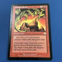 Dragon Roost - Onslaught #198/350 MTG Magic The Gathering - Image 2