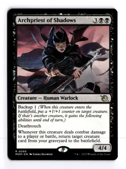 Archpriest of Shadows Normal R March of the Machine 89 NM - Image 1