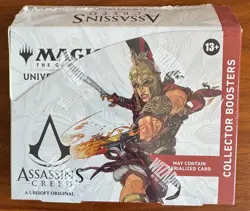 Magic the Gathering MTG Assassin's Creed Collector Booster Box Factory Sealed - Image 1