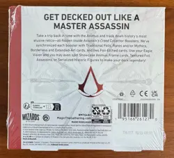 Magic the Gathering MTG Assassin's Creed Collector Booster Box Factory Sealed - Image 3