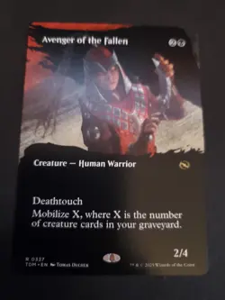 Avenger of the Fallen (Borderless) Tarkir: Dragonstorm MTG NM - Image 1