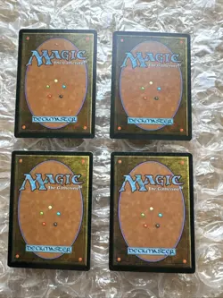 Set Of 4 (x4 4x) Tidal Influence | Fallen Empires | Magic MTG | NM+ Unplayed - Image 2