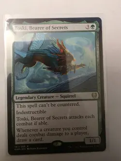 MTG Toski, Bearer of Secrets - Kaldheim - Near Mint - English - Regular - Image 1