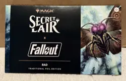 MTG Magic The Gathering Secret Lair x Fallout®: Rad Traditional Foil - Sealed - Image 1