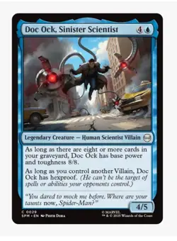 Doc Ock, Sinister Scientist | MTG Marvel Crossover | EDH Commander | NM - Image 1