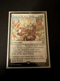 MTG Boon Of The Spirit Realm Commander Masters #720 - Image 1