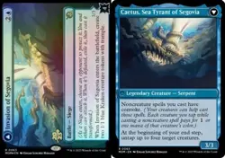 Invasion of Segovia // Caetus, Sea Tyrant of Segovia - Foil - Prerelease Promo N - Image 1