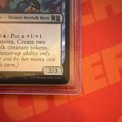 MTG Namora, the Sea Queen 0632 Marvel Super Heroes Uncommon Foil Blue 2/3 - NM/M - Image 3
