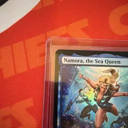 MTG Namora, the Sea Queen 0632 Marvel Super Heroes Uncommon Foil Blue 2/3 - NM/M - Image 5
