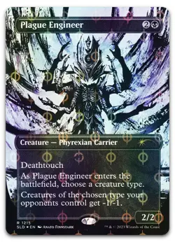 Plague Engineer (Step-and-Compleat Foil) #1215 NM Secret Lair Drop SLD Magic MTG - Image 1