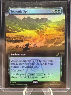 Tectonic Split (Extended Art) Avatar: The Last Airbender: Eternal-Legal Foil - Image 2