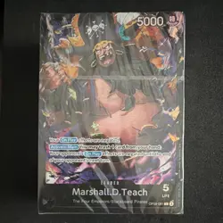 Bandai One Piece TCG Marshall D. Teach ST-27 *SEALED* DECK ONLY - Image 1