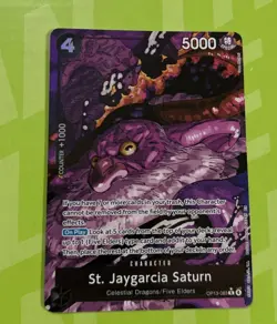 One Piece - St. Jaygarcia Saturn - Alt Art - OP13-083 - Carrying On His Will - Image 1