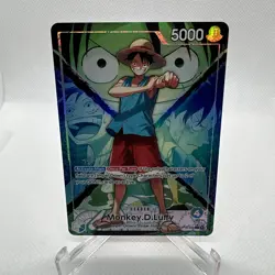 One Piece Monkey.D.Luffy (022) (Alternate Art) OP16-022 The Time of Battle Foil - Image 1
