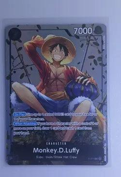Monkey.D.Luffy (Tin Pack Set Vol. 2) P-075 One Piece Promotion Cards Foil - Image 2