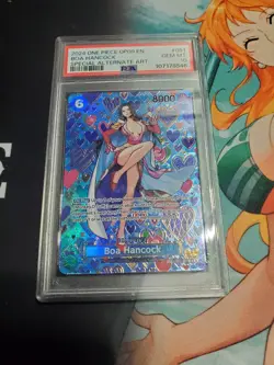 2024 One Piece OP09 Boa Hancock SP OP09-051 PSA 10 - Image 1