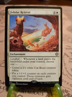 MTG Felidar Retreat Starter Commander Decks Regular Rare NM - Image 1