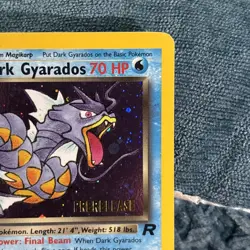 Dark Gyarados Prerelease Holo Wotc Promo 08/82 English 70 HP (2000) - Image 4