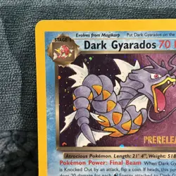 Dark Gyarados Prerelease Holo Wotc Promo 08/82 English 70 HP (2000) - Image 5