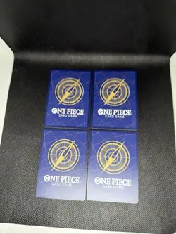 4x Monkey.D.Luffy ST30-012 SR - One Piece TCG English Playset Blue Green Luffy - Image 2