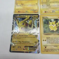Nintendo Pokemon TCG 6-Card Lot Pikachu 1999-2016 MP-LP - Image 2
